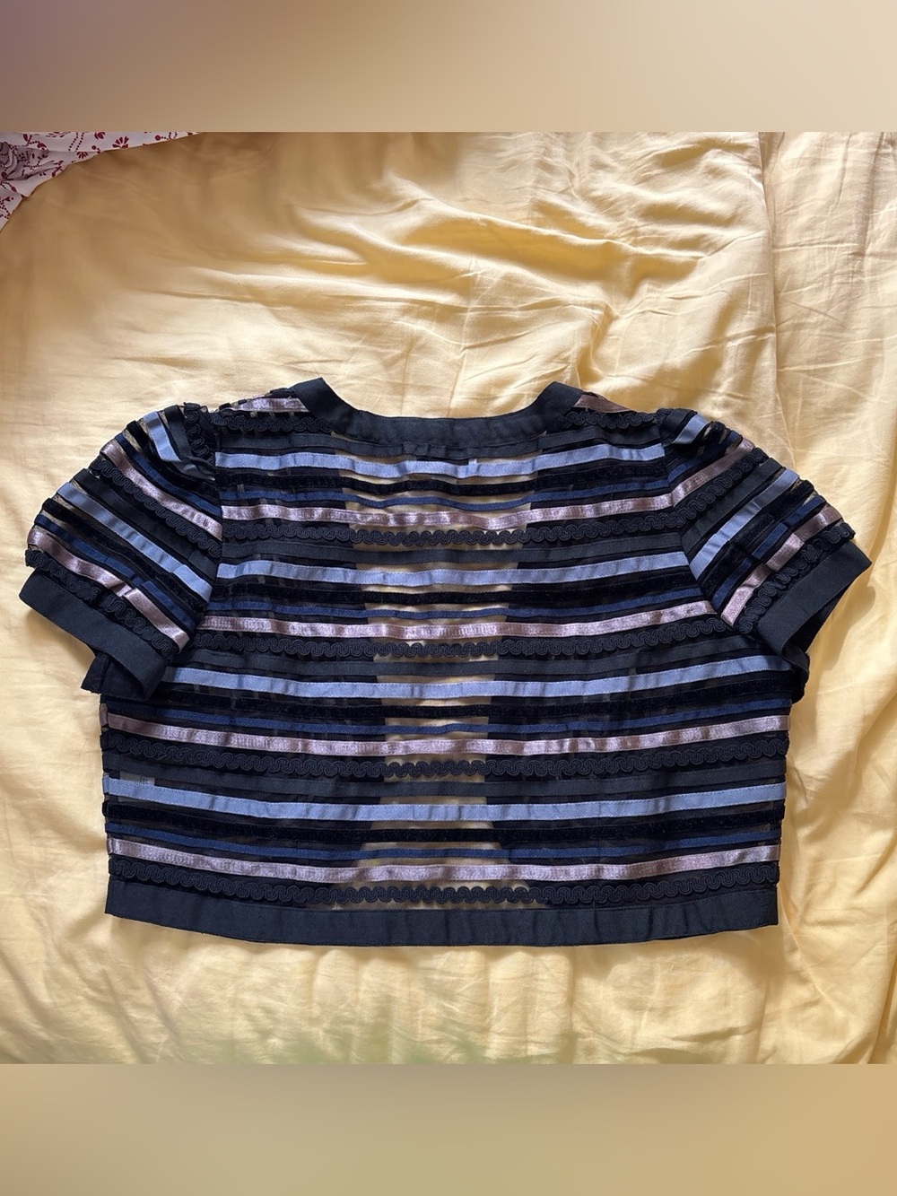 Anthropologie sheer vintage top - Picture 2 of 7
